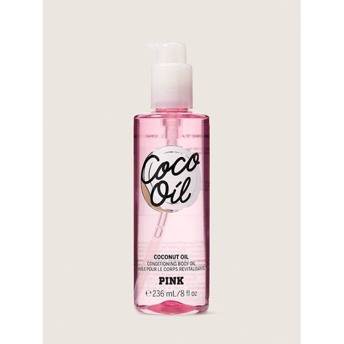 Aceite corporal de coco elegante de Victoria's Secret Pink Oil