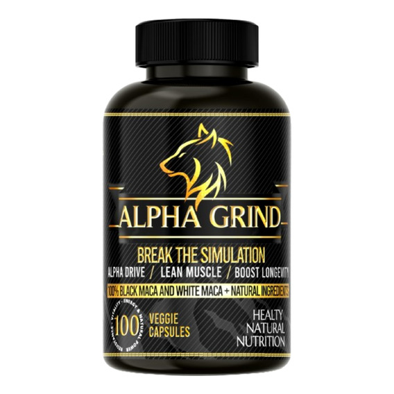 Alpha Grind 100 Capsulas. Envió Gratis