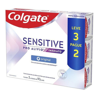 Creme Dental Colgate Sensitive Pro-alívio Imediato 90g