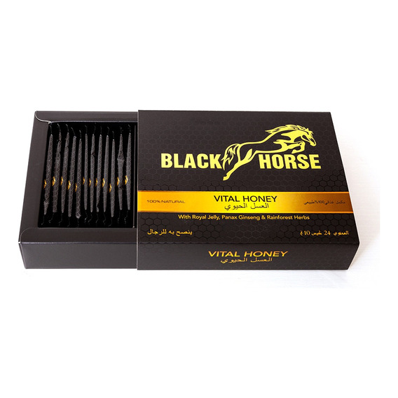 Miel Black Horse 24 Sobres De 10g