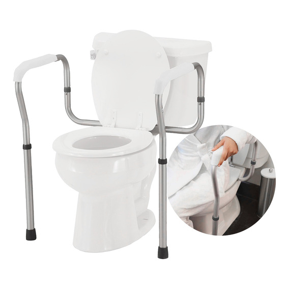 Agarradera Inodoro Wc Portatil Baño Reposabrazos Envio Grati