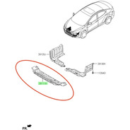 Cubre Motor Inferior Para Hyundai Elantra 2011 2014