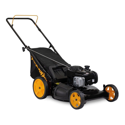 Podadora Poulan Pro 21p 5.5hp 3en1 Briggs&straton 550e 11x8p Color Negro y Amarillo