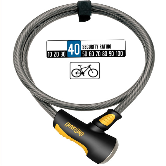 Onguard Akita 8040l-candado Bicicleta- Cable X Largo