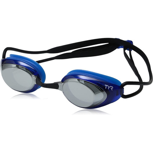 Googles Natacion Tyr Performance Blackhawk Racing Mirror Color Azul