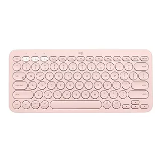 Teclado Bluetooth Logitech K380 Qwerty Español Color Rosa