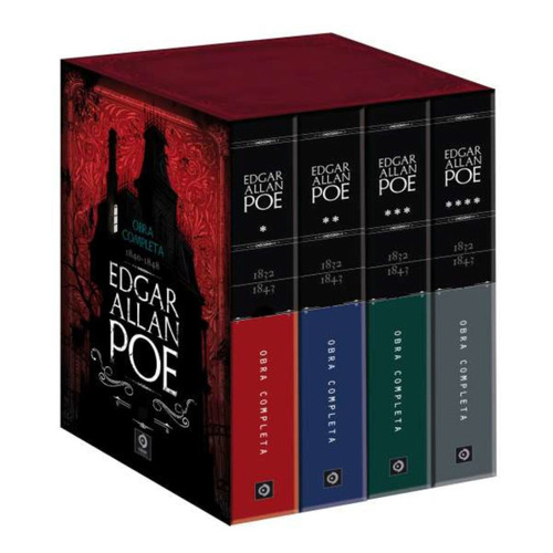 Edgar Allan Poe Obras Completas  4- Volumenes