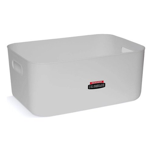 Caja Organizadora Top Grande Sin Tapa Art. 385 Colombraro Color Gris