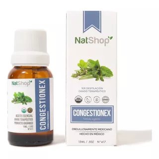 Aceite Esencial Congestionex Orgánico 15ml - Natshop