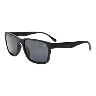 Óculos De Sol Preto Masculino Quadrado Polarizado Casual Uv