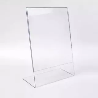 Display Acrílico L A5 15x21 - Pronta Entrega 10 Peças