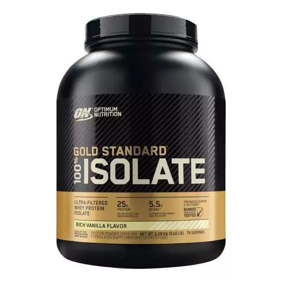 Gold Standard Isolate 5 Lb Proteína Limpia + Envío Gratis