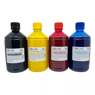 Kit 2 Litros Tinta Para Epson Precision Pigmentada 4x500ml