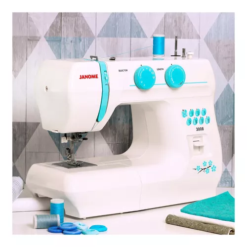 Maquina de coser mecanica janome 3008