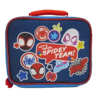 Lunchera Spiderman Spidey 74541l Color Azul