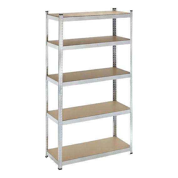 Mueble Organizador Estante Anaquel 5 Niveles Metal 180x39x89