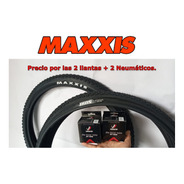 2 Llantas Mtb Maxxis Ikon 27.5*2.20 + 2 Neumáticos Vittoria