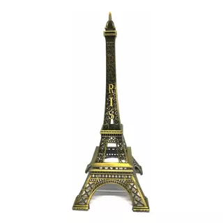 Torre Eiffel  Metalica Replica Adorno 38 Cm Subte A Carabobo