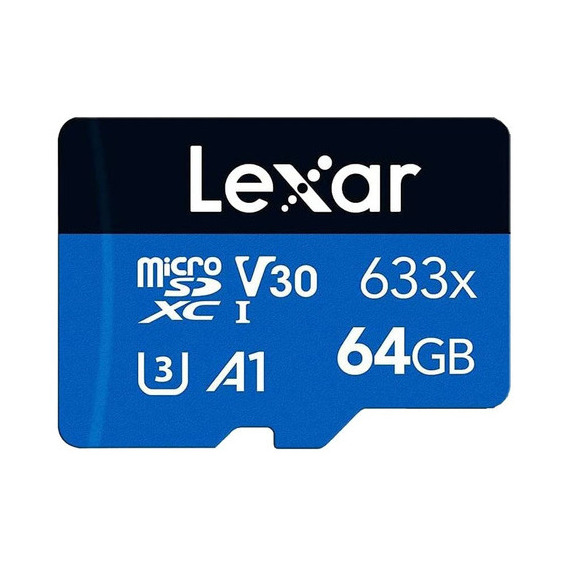 Tarjeta de memoria Lexar Micro Sdxc de 64 GB, microsd, 100 mb