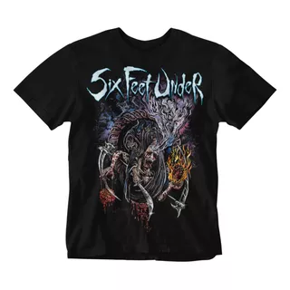 Camiseta Death Metal Six Feet Under C10