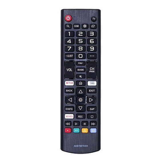 Control Tv Compatible Con LG Akb75675304 Mod 2018-2020+forro