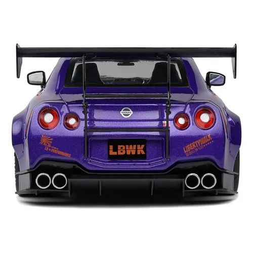 Miniatura Nissan Gtr35 (R35) W/ Liberty Walk Body Kit 2.0 Miniatura Nissan Gtr35 (R35) W/ Liberty Walk Body Kit 2.0
