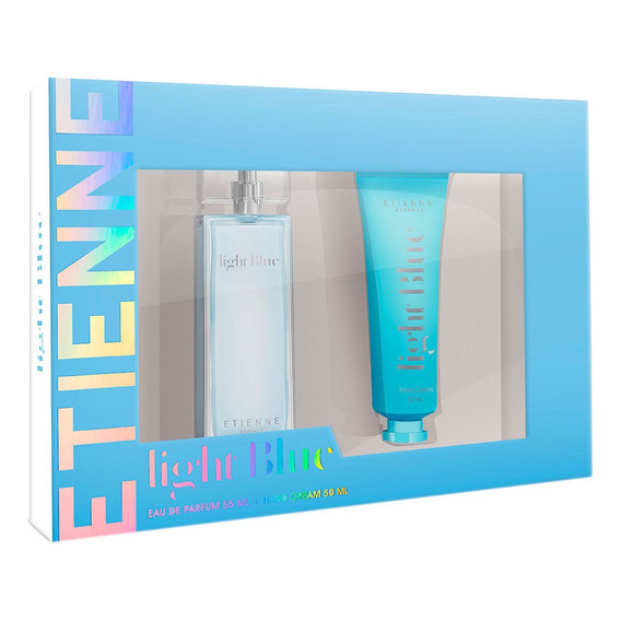 Perfume Etienne Light Blue 55ml + Hand Cream 50ml