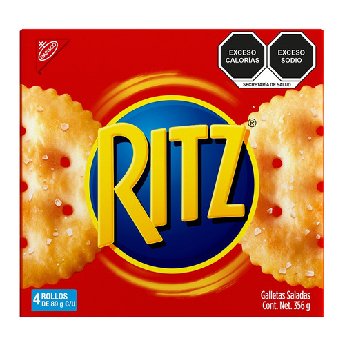 Galleta Ritz  mantequilla 356 g pack x 4