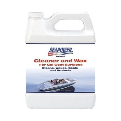Sg-128 Cera Para Embarcaciones Cleaner And Wax  Seapower