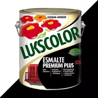 Tinta Esmalte Sintetico Brilhante 3,6l Lukscolor Conhaque