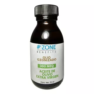Aceite Ozonizado De Olivo Extra Virgen - 70 Ml - 150 Ip