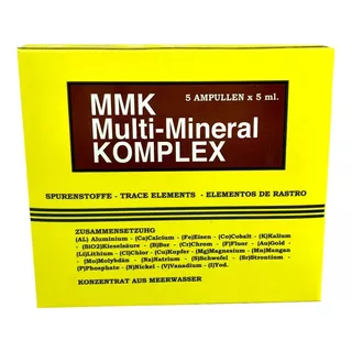 Mmk Multi-mineral Komplex - mL a $5700