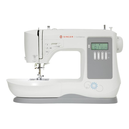 Máquina de coser recta Singer Confidence 7640 portable blanca 220V