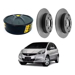  Disco Freio Traseiro New Fit 1.4 1.5 2009 A 2014