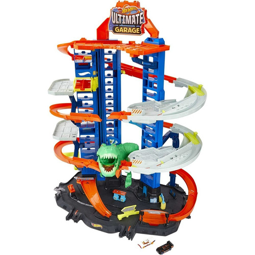 Hot Wheels Ultimate Garage Y Pista Para Autos Gjl14 Mattel Color Multicolor