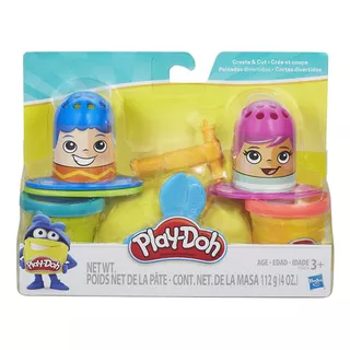 Set De Plastilina Play-doh Hasbro Peinados Divertidos 2latas