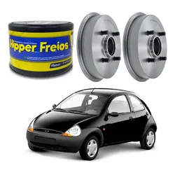 Tambor De Freio Traseiro Ford Ka 1.0 1.6 1997 A 2007