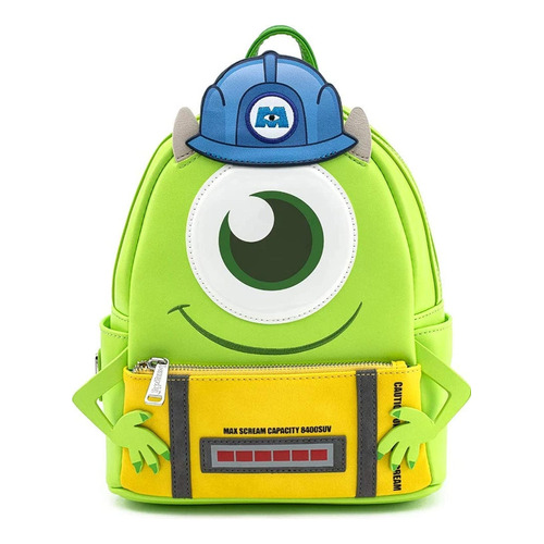 Loungefly Disney Monsters Inc Mike Wazowski Scare Cosplay Color Verde claro