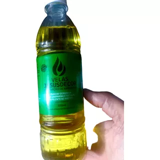 Óleo De Citronela Para Tocha Lamparina E Lampião 500 Ml