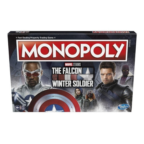 Monopoly Marvel The Falcon And The Winter Soldier - Hasbro