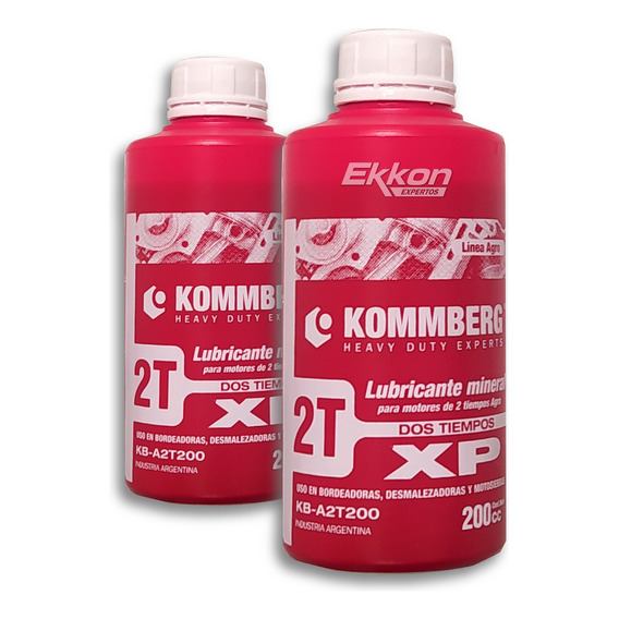 Combo X 2 Aceite 2t Lubricante Motosierra Desma 200cc