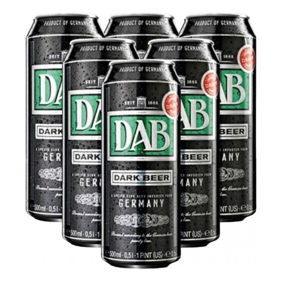 Cerveza Dab Dark 500 Ml X6
