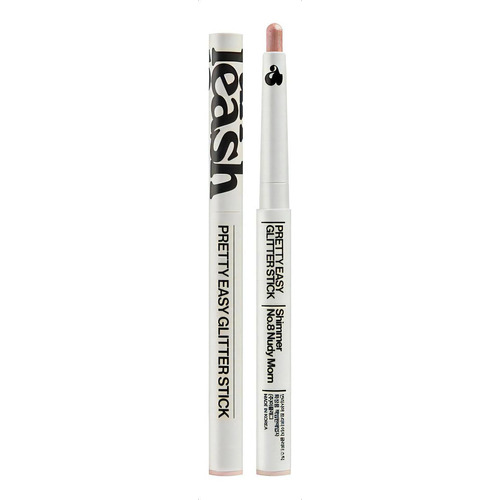 Unleashia Pretty Easy Glitter Stick, Glitter En Lápiz Color De La Sombra N°8 Nudy Morn