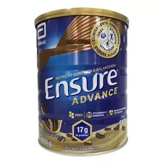  Ensure Suplemento Proteína Advance Café 850g