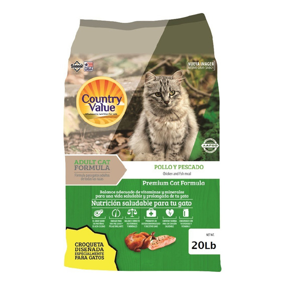 Country Value Gato Pollo 20 Lb