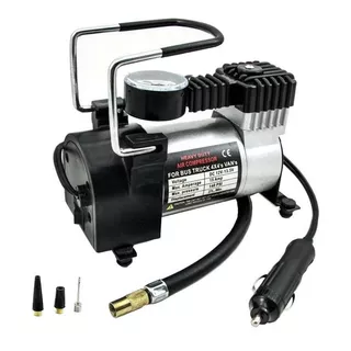 Compressor De Ar Elétrico Portátil B-max Bmax101 0l 35w 12v Prata