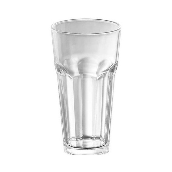 Set De 6 Vasos De Vidrio Resistente 437cc Chicago Allegra