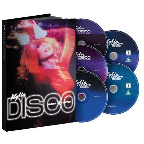 Kylie Minogue Disco Guest List Edition 3 Cd + Blu-ray + Dvd