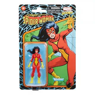Marvel Legends Retro: Spiderwoman 3.75 Pulgadas