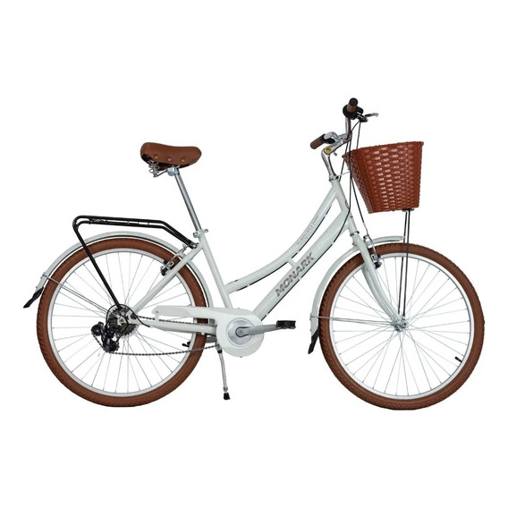 Bicicleta Monark Turquesa City 6v Aro 26